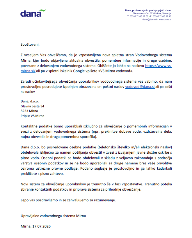 Nova spletna stran VSM